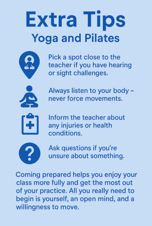 Extra Tips for Getting the Most Out of Your Yoga and Pilates Practice